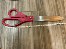 Load image into Gallery viewer, Giant 25” ribbon cutting scissors
