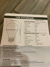 Load image into Gallery viewer, A19 LED light bulbs (12pack)
