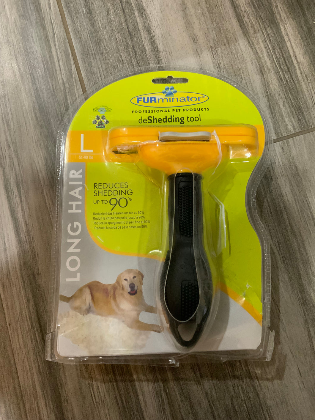 DeShedding tool for long hair (large dogs)