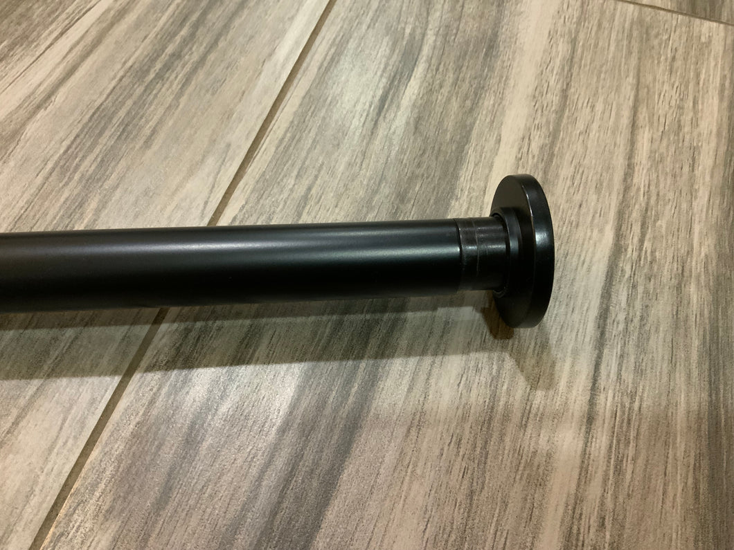 Tension rod (24”-36”) for window or shower curtains