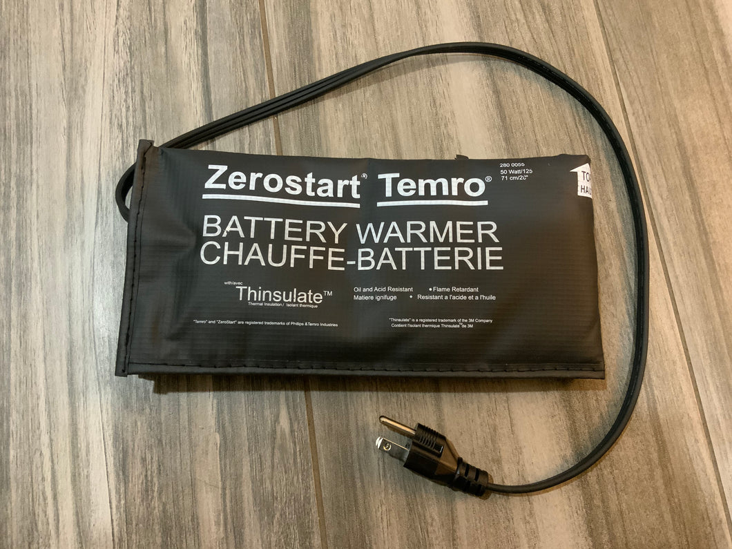 Battery heater wrap