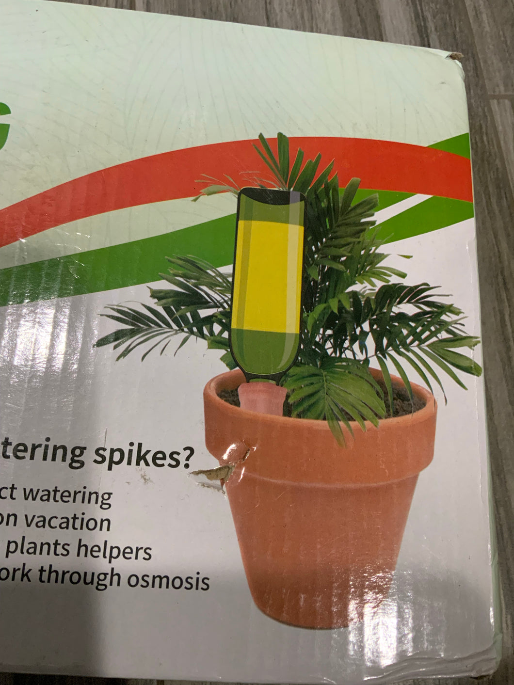 Plant watering spikes