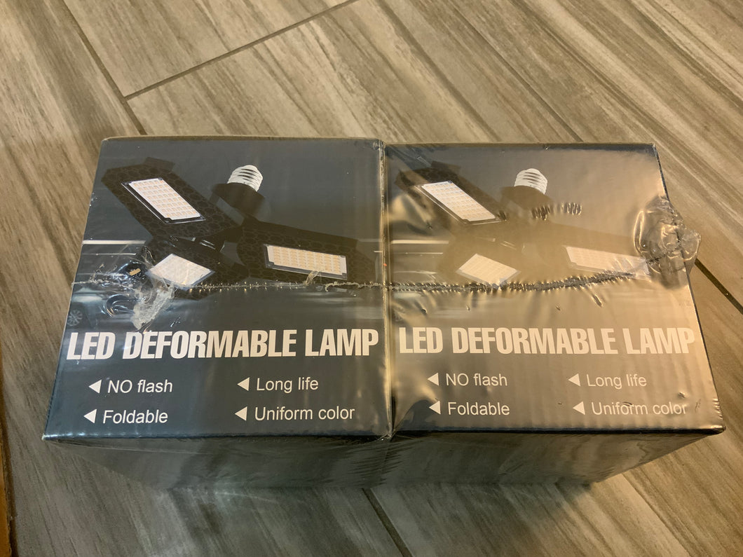 60W LED garage light (2 pack)